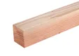 Paal Douglas hout 90x90mm (85x85mm netto) geschaafd 