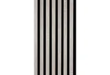 Akoestische wandpanelen 30x260cm grijs Eiken