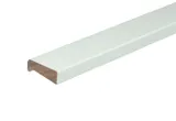 Neuslat Tricoya MDF K35 18x49mm (sponning 35mm) geschaafd wit gegrond per 5 stuks