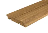 Thermisch gemodificeerd Fraké dubbel blokprofiel gelijk x-clip 21x129mm (werkend)