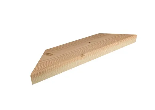 Schoor Douglas hout recht 45x145mm geschaafd 60cm (langste lengte)