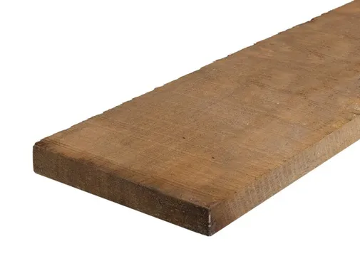 Plank Angelim Vermelho 20x150mm bezaagd 