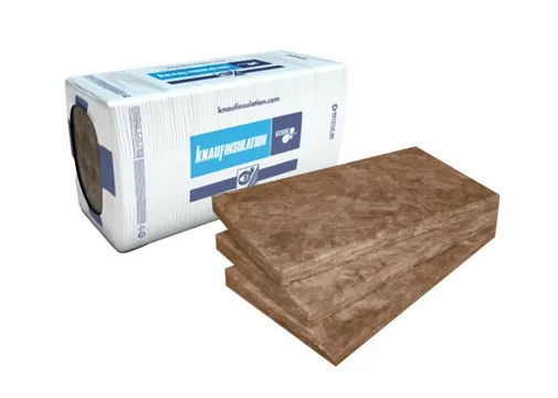 Isolatieplaat Knauf Acoustifit 45mm isolatiewaarde 1,20m2K/W 1 pak a 16 platen (12,96m2)