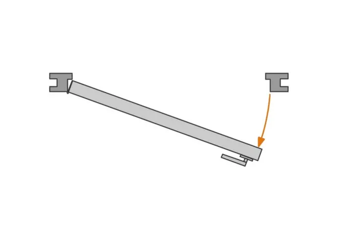 Boarddeur Kozijn Combinatie DKS 280 56x90mm 30 min. brandvertragend gegrond muurdikte 70mm stomp deurmaat