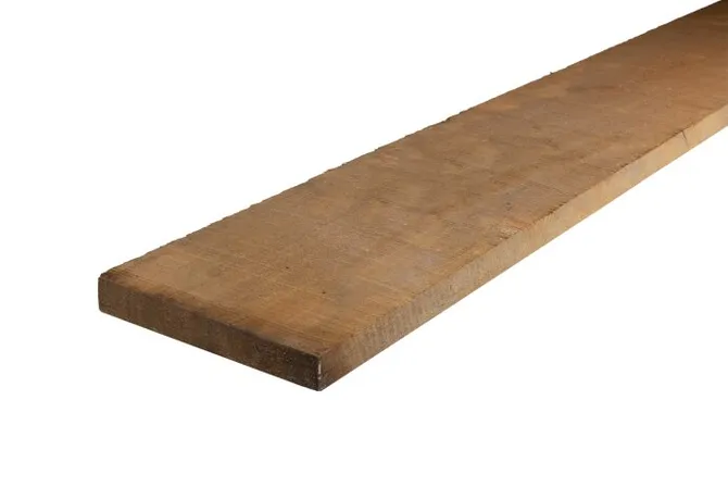 Plank Azobé 20x150mm bezaagd 