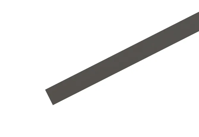 Kantband voor meubelpaneel 24mm donker grafiet 2,8m