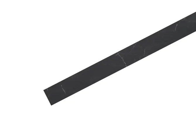 Kantband voor meubelpaneel 24mm zwart marmer 2,8m